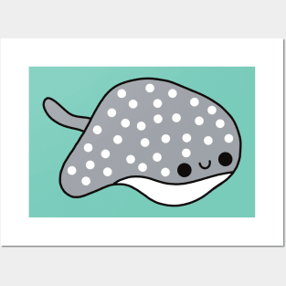 Cute Kawaii Stingray Posters and Art